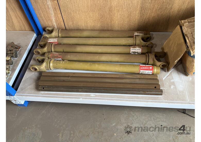 caption PTO Splines and Shafts