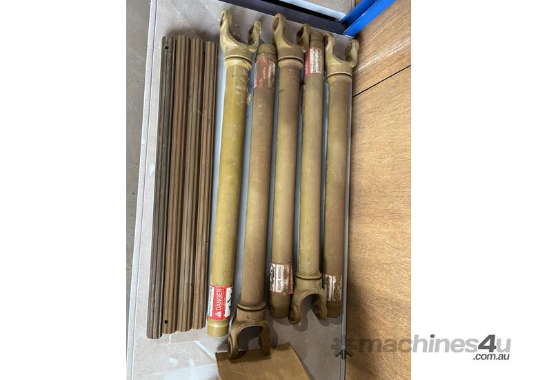 caption PTO Splines and Shafts