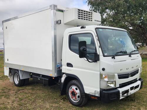 Mitsubishi Fuso Canter 515 Automatic 4x2 Refrigerated Pantech Truck. Ex Coles