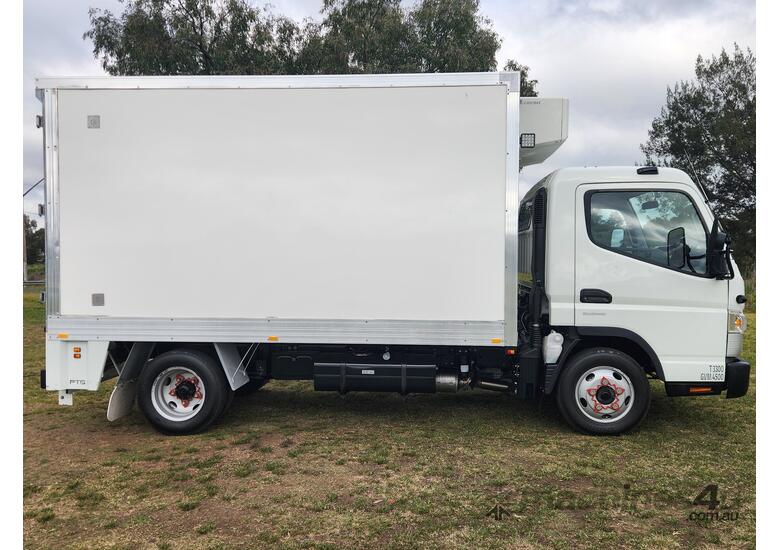 Mitsubishi Fuso Canter 515 Automatic 4x2 Refrigerated Pantech Truck. Ex Coles