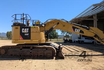 Cat 335F 36 Ton Zero Swing Excavator, Townsville Qld