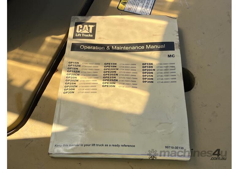 2021 Caterpillar DP25NT Diesel Forklift