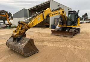 2018 SUMITOMO SH145X-6 15T EXCAVATOR (E470) WITH HITCH, BUCKETS AND 4895 HOURS