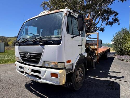 2007 NISSAN UD RIDGID CRANE TRUCK