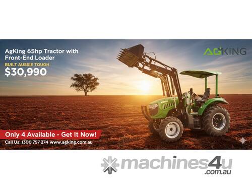AgKing - 65HP Tractor ROPS FEL - PACKAGE DEALS