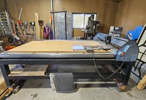 Multicam MCII-S CNC Flatbed Router + Woodman Cyclonic Dust Extractor