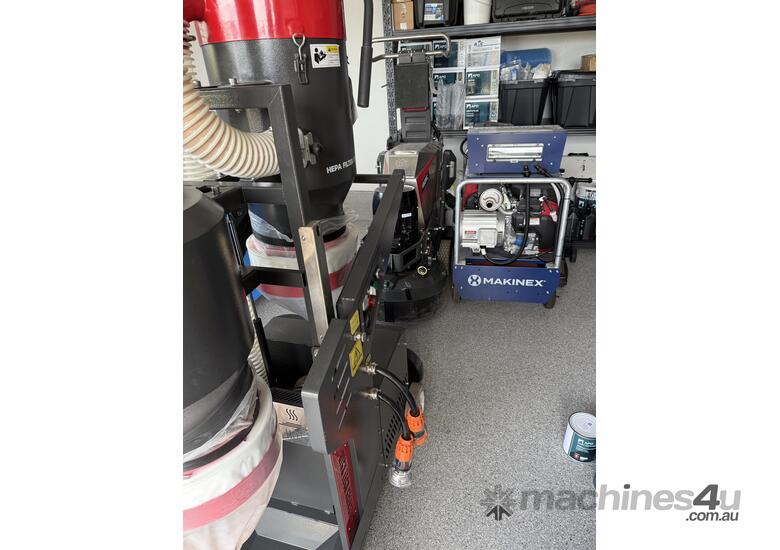 680 wide RC Grinder + HEPA Vac + 32KVA 3phase 415v/240v - Hire