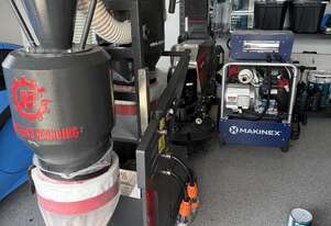 680 wide RC Grinder + HEPA Vac + 32KVA 3phase 415v/240v