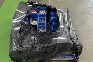Pallet Of Miscellaneous Screws, Nuts and Bolts