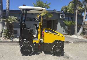 New MULTIPAC 1.7T Double Drum Vibrating Roller