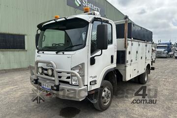 2020 Isuzu NPS 75/155 (4x4) Service Truck With Crane (Ex-Lease)