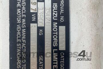 1997 Isuzu FTR Crew Cab Chipper Tipper