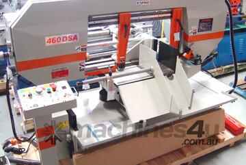 TOPTEC UE-460DSA DOUBLE MITRE BANDSAW