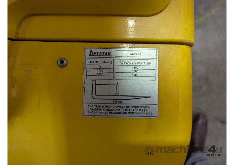 Liftstar WS96-16 Walki Stacker image 15