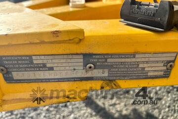 2011 Bliss Fox Single Axle Light Tower Trailer