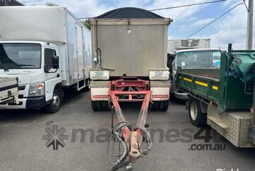 2008 Hercules HEDT-4 Quad Axle Alloy Tipper Dog Trailer