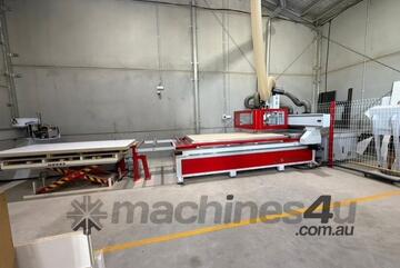 Woodtron 2412 CNC - Automatic Labelling & Dust Extraction Package