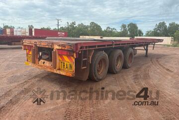 2006 Vawdrey VB S3 Tri Axle Flat Top B Trailer