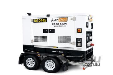 Trailer Mounted Generator   20kVA 40kVA 60kVA Newcastle | Hunter Valley | GenRent
