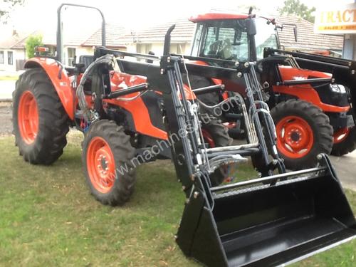 KUBOTA M7040 WITH LOADER 4 IN1 BUCKET 4 HOURS ONLY