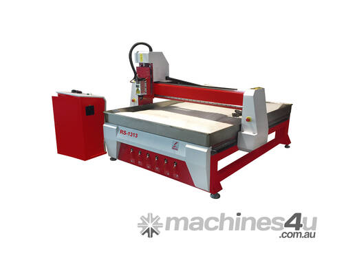 CNC ROUTING MACHINE 1300 X 1300MM W/VACUUM TABLE DRY VAC.PUMP RS1313 REDSAIL