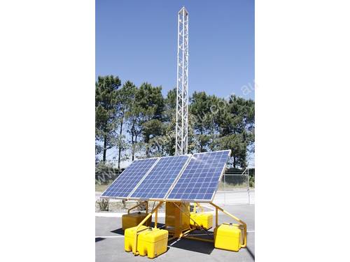 Adaptable tower, configurable, solar, battery