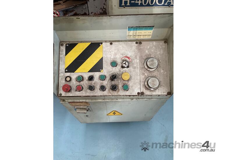 USED MEGA H-400GA SEMI AUTO | 400MM DIA CAPACITY | DUAL VICE SYSTEM BAND SAW