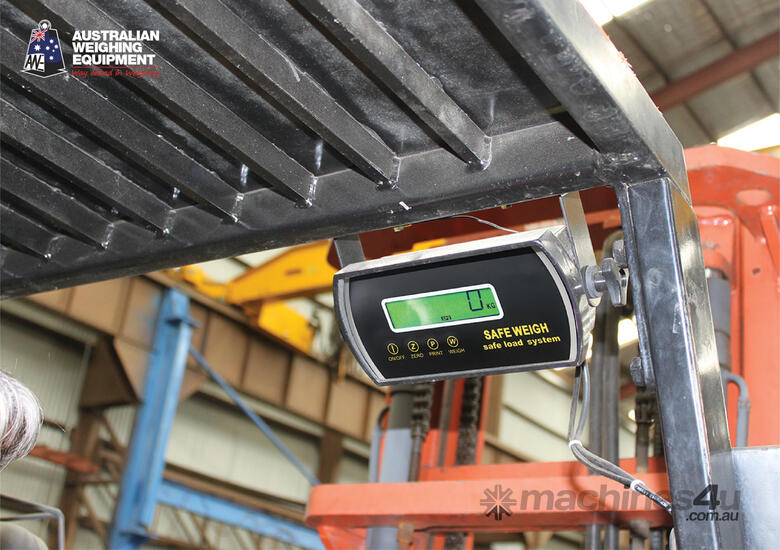 caption Front End Loader: Safe Weigh System