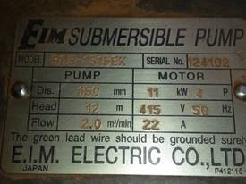 SUBMERSIBLE SUMP PUMP 11 KW - picture2' - Click to enlarge