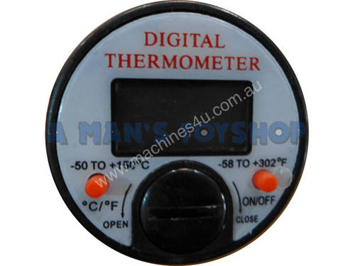 THERMOMETER DIGITAL AIR CON S/STEEL