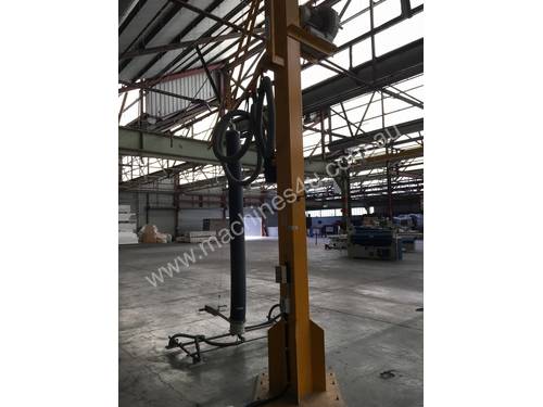 Milsom Hoist Overhead Vacuum Crane (Post Mounted)