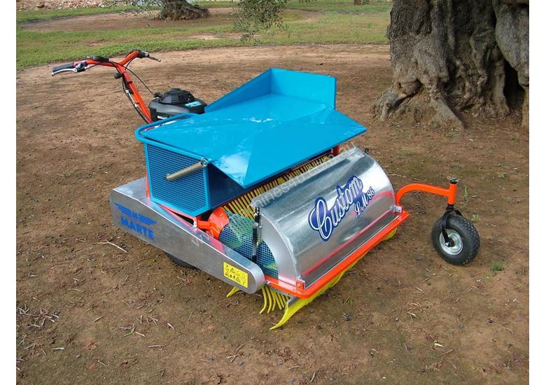 caption SELF PROPELLED NUT/OLIVE HARVESTER