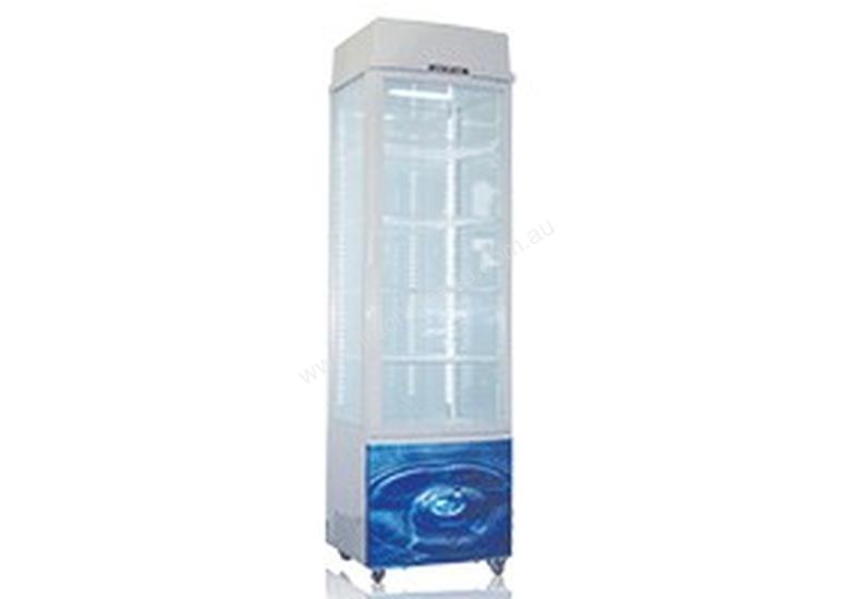 caption EXQUISITE - CTD235-WHITE - DISPLAY CABINETS - UPRIGHT DISPLAY CHILLERS