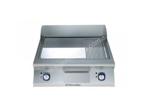 Electrolux 900XP E9FTEHCP00 800mm wide Sloped Chrome Plated Electric Fry Top Griddle