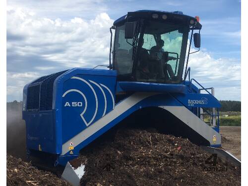New Backhus A Series Windrow Turners