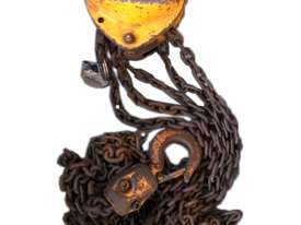 Chain Hoist Block and Tackle 1 ton x 3 mtr Drop PWB Anchor Lifting Crane PWB Anchor - picture0' - Click to enlarge