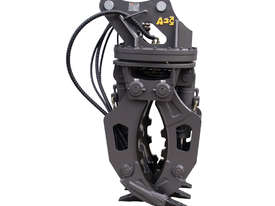 New Attach2 Rotating Stone Grab Attachment to suit 12-15T Excavator  - picture0' - Click to enlarge