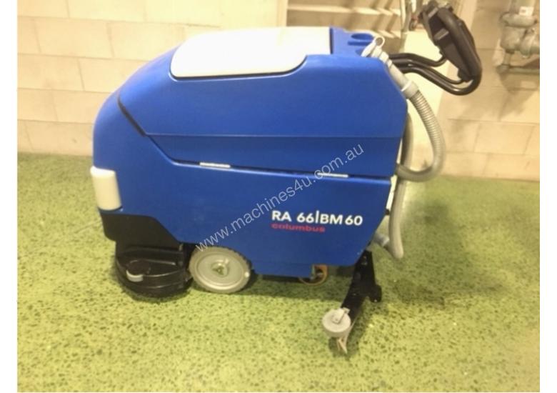 Used Columbus Ra66 Bm60 Walk Behind Floor Scrubber Walk Behind