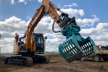 GARDNER ENGINEERING -Rotating Sorting and Demolition Grab suits 10 - 16 Tonne Excavator
