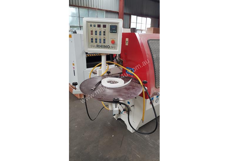 caption USED RHINO R4000 2007 MODEL HOT MELT EDGE BANDER *ON CLEARANCE SALE*