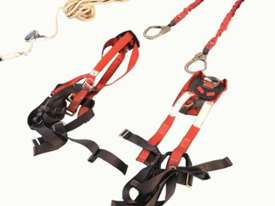MSA Roof Top Safety Set Harness & Lanyard Twin Set Fall Protection Kit - picture0' - Click to enlarge