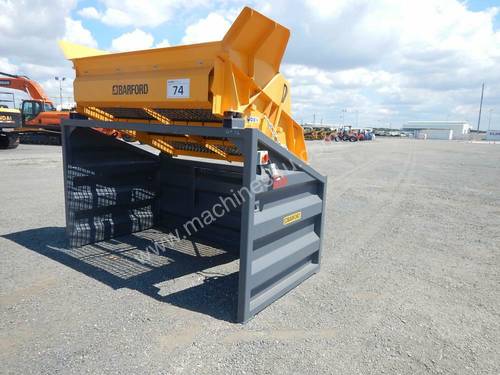 Unused Barford US70 Portable Skid Mounted Electric Drive Double Deck Screener