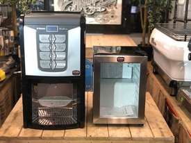 SAECO PHEDRA SILVER FULLY AUTOMATIC ESPRESSO COFFEE MACHINE WITH FRIDGE - picture0' - Click to enlarge