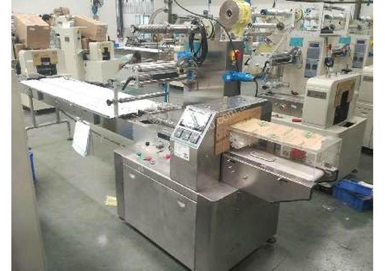 caption Horizontal Flow Wrapper (Servo Driven)