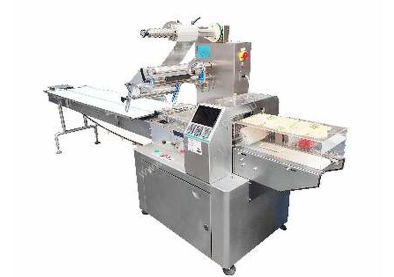 caption Horizontal Flow Wrapper (Servo Driven)
