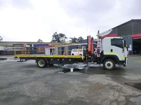 2014 Isuzu FTR900 Hiab Tray Back Truck with Hiab Crane - picture2' - Click to enlarge