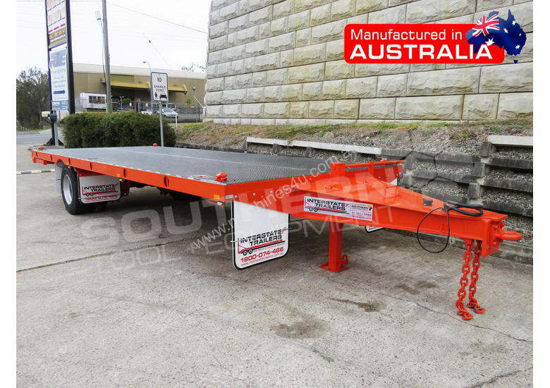 caption 9 Ton Single Axle 20FT Container Trailer ATTTAG