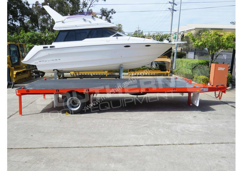 caption 9 Ton Single Axle 20FT Container Trailer ATTTAG