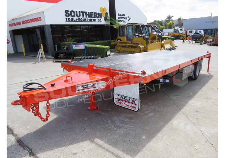 caption 9 Ton Single Axle 20FT Container Trailer ATTTAG