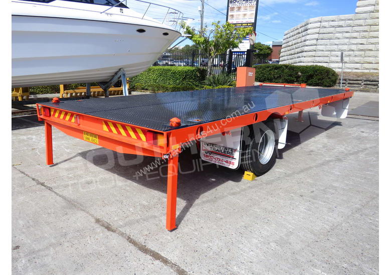 caption 9 Ton Single Axle 20FT Container Trailer ATTTAG